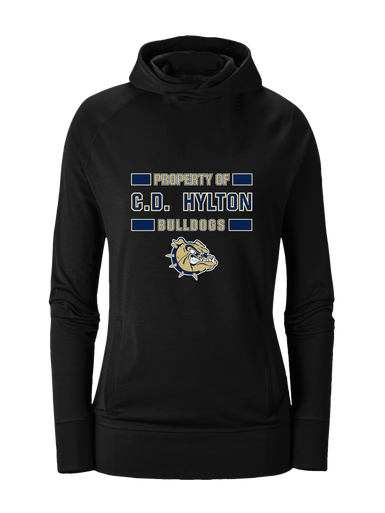 C.D. Hylton Bulldogs Property Of Women's Hoodie