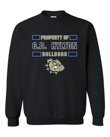 C.D. Hylton Bulldogs Property Of Men's Sweatshirt