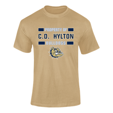 C.D. Hylton Bulldogs Property Of Men's SS T-Shirt