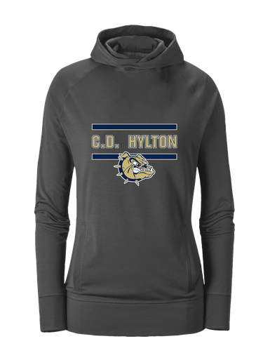 C.D. Hylton Bulldogs Mascot #4 Women's Hoodie
