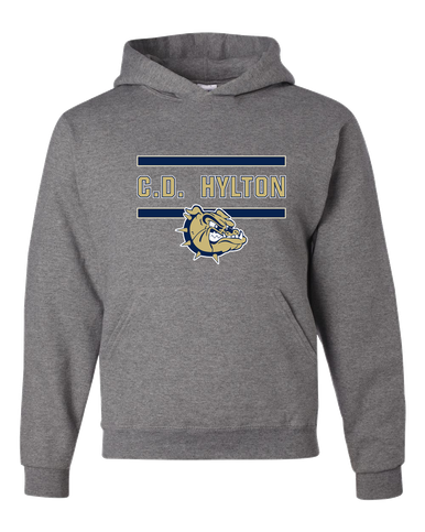 C.D. Hylton Bulldogs Mascot #4 Men's Premium Hoodie