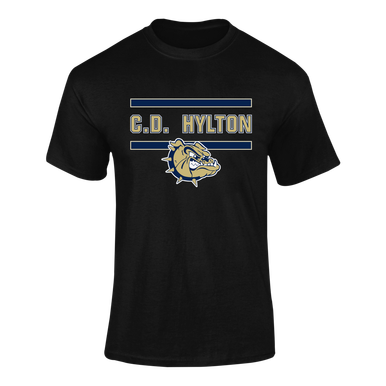 C.D. Hylton Bulldogs Mascot #4 Men's SS T-Shirt