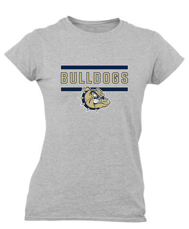 C.D. Hylton Bulldogs Mascot #5 Women's Premium SS T-Shirt