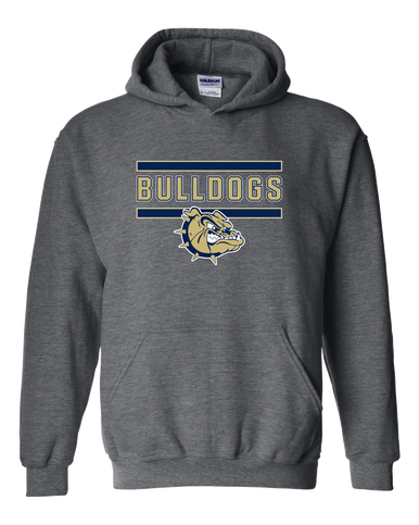 C.D. Hylton Bulldogs Mascot #5 Men's Hoodie