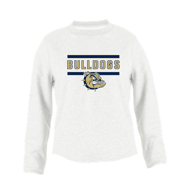 C.D. Hylton Bulldogs Mascot #5 Women's Sweatshirt