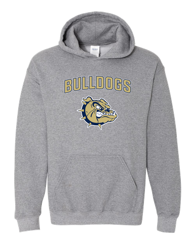 C.D. Hylton Bulldogs Mascot #6 Men's Hoodie