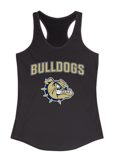 C.D. Hylton Bulldogs Mascot #6 Women's Tank Top