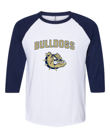 C.D. Hylton Bulldogs Mascot #6 Men's Baseball T-Shirt