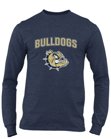 C.D. Hylton Bulldogs Mascot #6 Men's Premium LS T-Shirt