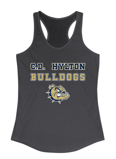 C.D. Hylton Bulldogs Spirit Women's Tank Top