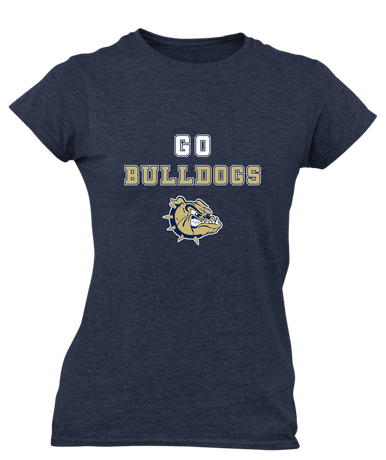 C.D. Hylton Bulldogs Go Team Women's SS T-Shirt