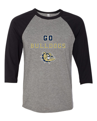 C.D. Hylton Bulldogs Go Team Women's Baseball T-Shirt