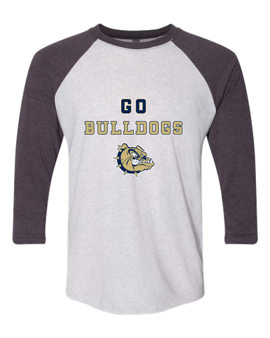 C.D. Hylton Bulldogs Go Team Men's Baseball T-Shirt
