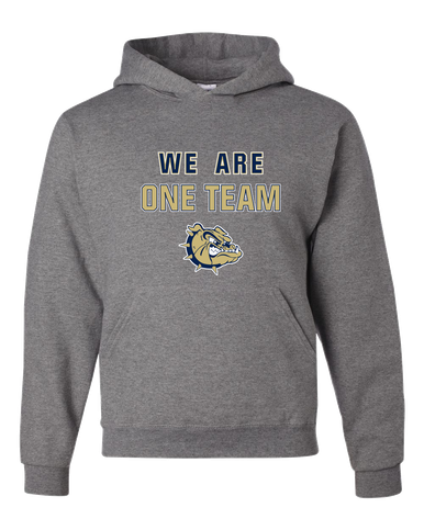 C.D. Hylton Bulldogs We Are One Team Men's Premium Hoodie