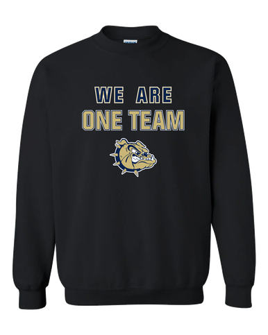 C.D. Hylton Bulldogs We Are One Team Men's Sweatshirt