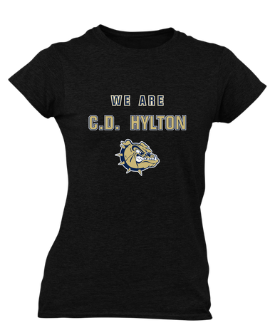 C.D. Hylton Bulldogs We Are Women's Premium SS T-Shirt
