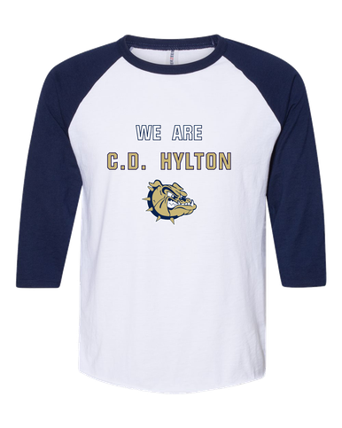 C.D. Hylton Bulldogs We Are Women's Baseball T-Shirt