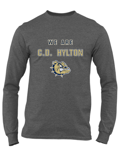 C.D. Hylton Bulldogs We Are Men's LS T-Shirt