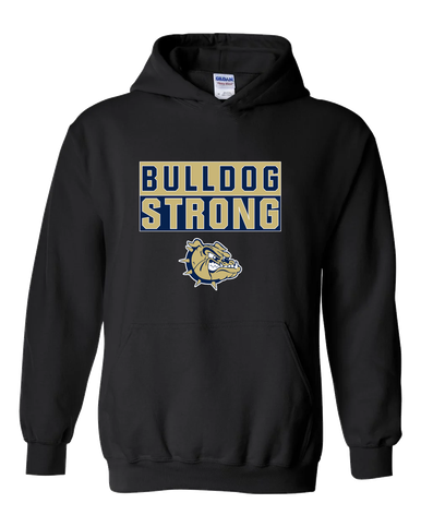 C.D. Hylton Bulldogs Strong #1 Men's Hoodie