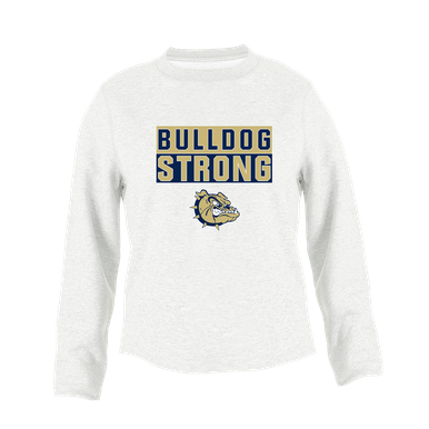 C.D. Hylton Bulldogs Strong #1 Women's Sweatshirt