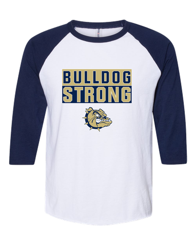 C.D. Hylton Bulldogs Strong #1 Men's Baseball T-Shirt