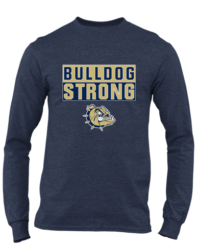 C.D. Hylton Bulldogs Strong #1 Men's Premium LS T-Shirt