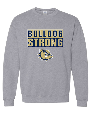 C.D. Hylton Bulldogs Strong #1 Men's Sweatshirt