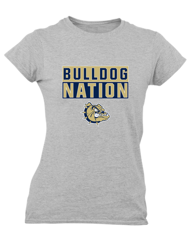 C.D. Hylton Bulldogs Nation #1 Women's Premium SS T-Shirt