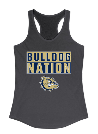 C.D. Hylton Bulldogs Nation #1 Women's Tank Top