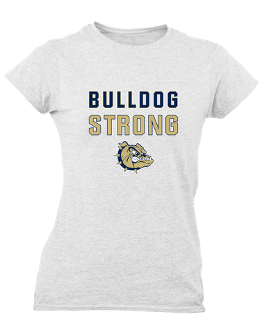 C.D. Hylton Bulldogs Strong #2 Women's Premium SS T-Shirt