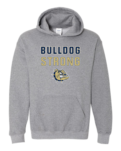 C.D. Hylton Bulldogs Strong #2 Men's Hoodie