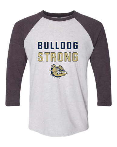 C.D. Hylton Bulldogs Strong #2 Men's Baseball T-Shirt