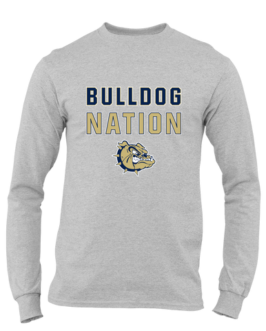 C.D. Hylton Bulldogs Nation #2 Men's Premium LS T-Shirt