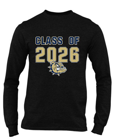C.D. Hylton Bulldogs Class of 2026 Men's LS T-Shirt