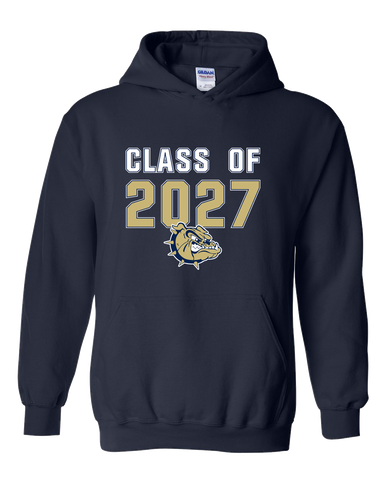 C.D. Hylton Bulldogs Class of 2027 Men's Hoodie