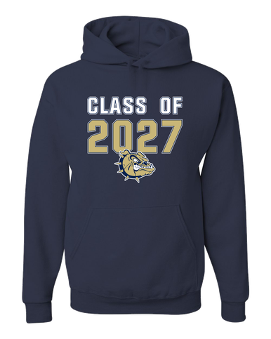 C.D. Hylton Bulldogs Class of 2027 Men's Premium Hoodie
