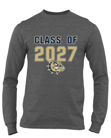 C.D. Hylton Bulldogs Class of 2027 Men's LS T-Shirt