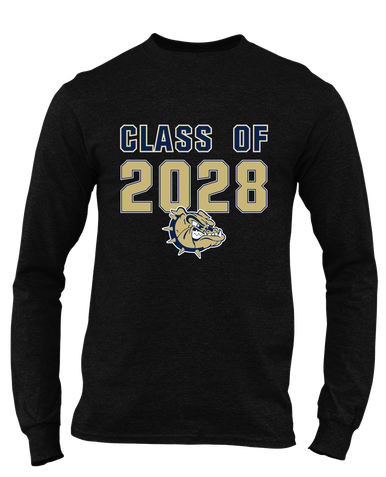 C.D. Hylton Bulldogs Class of 2028 Men's Premium LS T-Shirt