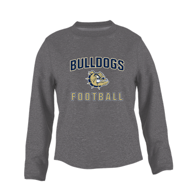 C.D. Hylton Bulldogs Football #1 Women's Sweatshirt
