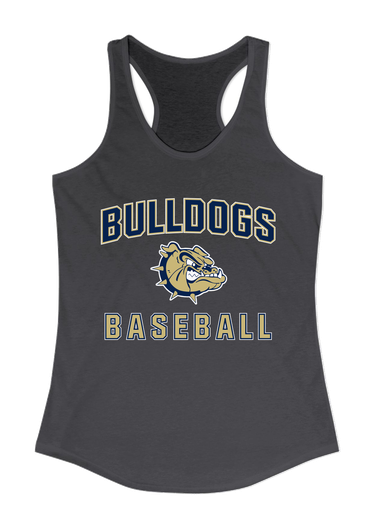 C.D. Hylton Bulldogs Baseball #1 Women's Tank Top