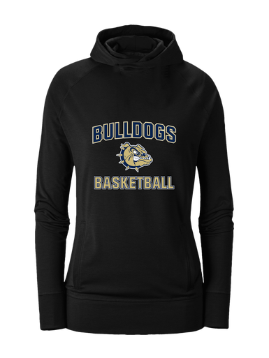 C.D. Hylton Bulldogs Basketball #1 Women's Hoodie