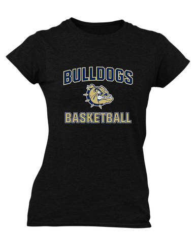 C.D. Hylton Bulldogs Basketball #1 Women's Premium SS T-Shirt