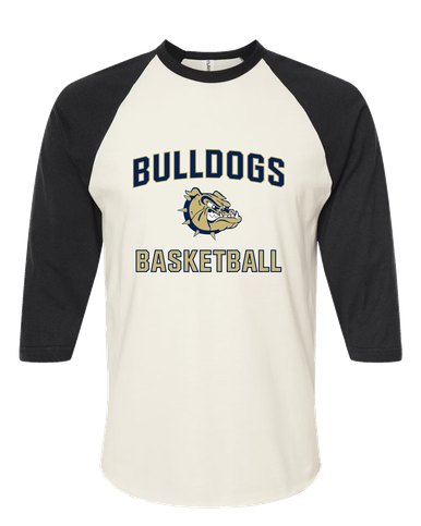 C.D. Hylton Bulldogs Basketball #1 Women's Baseball T-Shirt