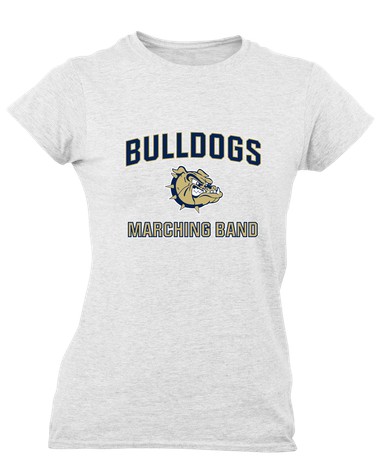 C.D. Hylton Bulldogs Marching Band Women's SS T-Shirt