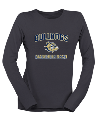 C.D. Hylton Bulldogs Marching Band Women's LS T-Shirt