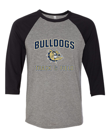 C.D. Hylton Bulldogs Track & Field Women's Baseball T-Shirt