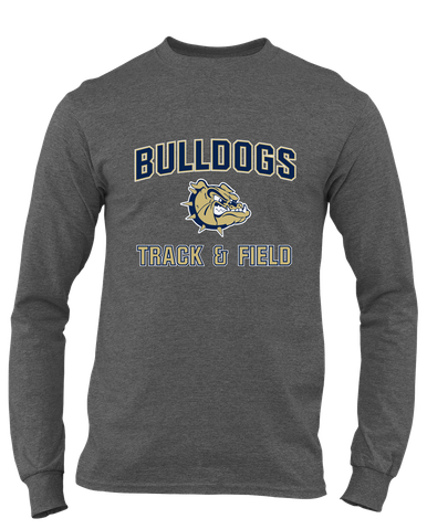 C.D. Hylton Bulldogs Track & Field Men's LS T-Shirt
