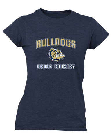C.D. Hylton Bulldogs Cross Country Women's SS T-Shirt