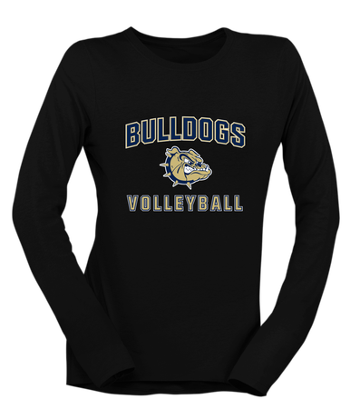 C.D. Hylton Bulldogs Volleyball Women's Premium LS T-Shirt