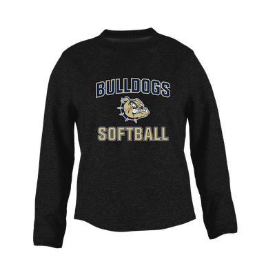 C.D. Hylton Bulldogs Softball #1 Women's Sweatshirt